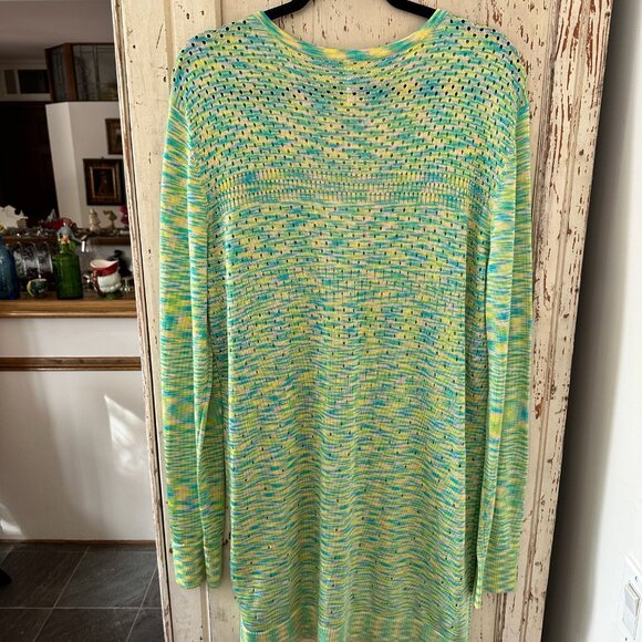 FREE PEOPLE INTO THE NIGHT ENCHANTED SEA CARDIGAN - Picture 4 of 4